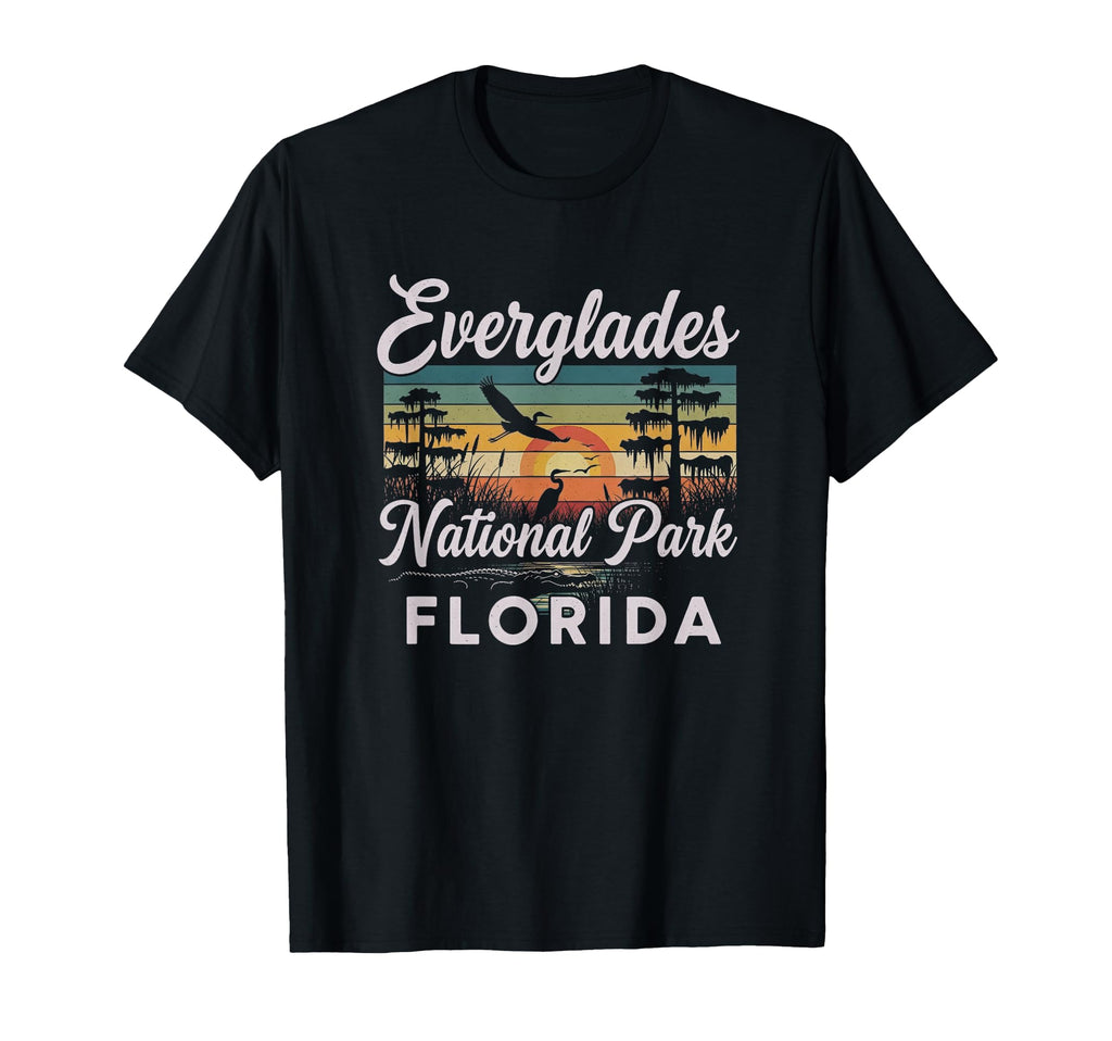 Everglades National Park Florida T-Shirt - Fun Novelty Design for Adults - T-Shirt, Sweatshirt, Hoodie