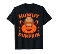 Howdy Pumpkin Autumn Western T-Shirt - Minimalist Print for Adults - T-Shirt, Sweatshirt, Hoodie