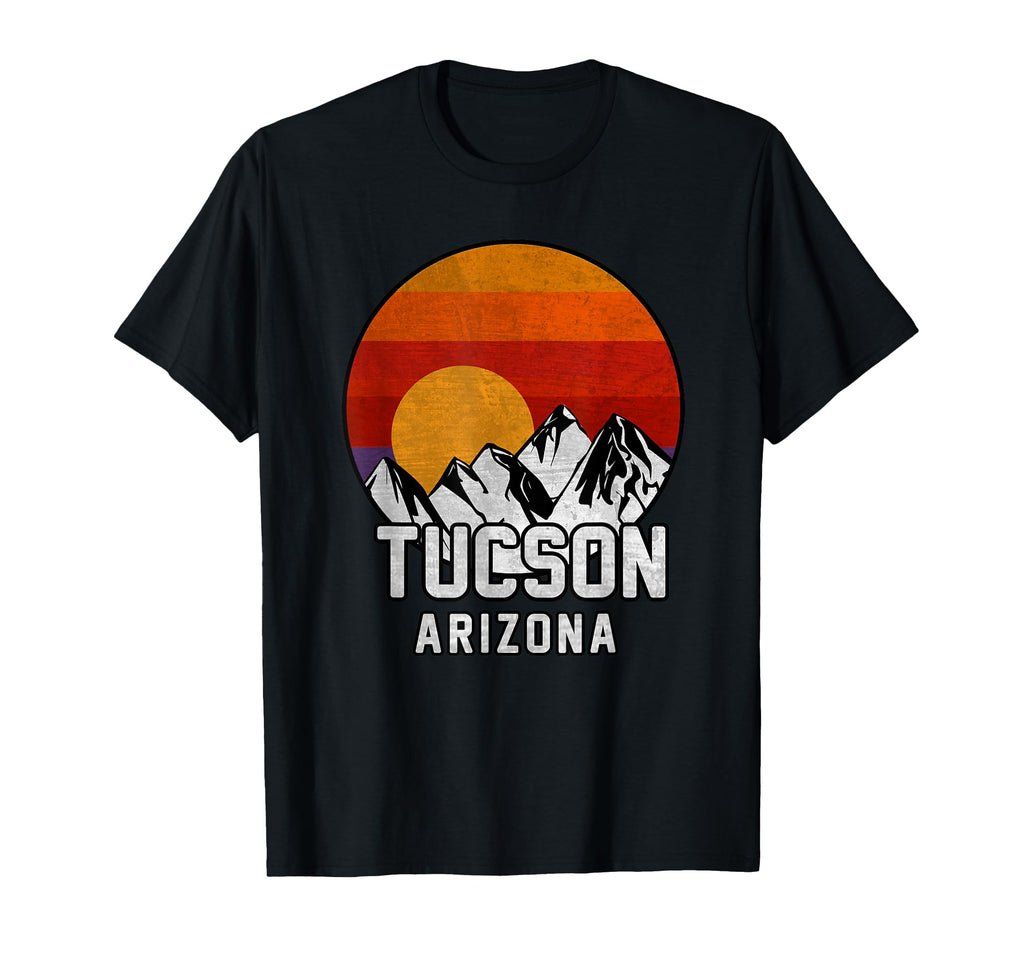 Tucson Arizona Mountain Sunset T-Shirt - Streetwear Style Men Women - T-Shirt, Sweatshirt, Hoodie