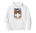 Tball Mom Leopard Bow Baseball Hoodie - Casual Everyday Wear Men Women - T-Shirt, Sweatshirt, Hoodie