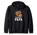 My Favorite Baseball Dad Leopard Heart Hoodie - Minimalist Print for Adults - T-Shirt, Sweatshirt, Hoodie