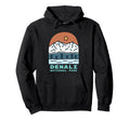 Denali National Park Throwback Hoodie - Aesthetic Graphic for Adults - T-Shirt, Sweatshirt, Hoodie