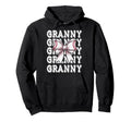 Coquette Baseball Granny Matching Hoodie - Casual Everyday Wear Unisex - T-Shirt, Sweatshirt, Hoodie