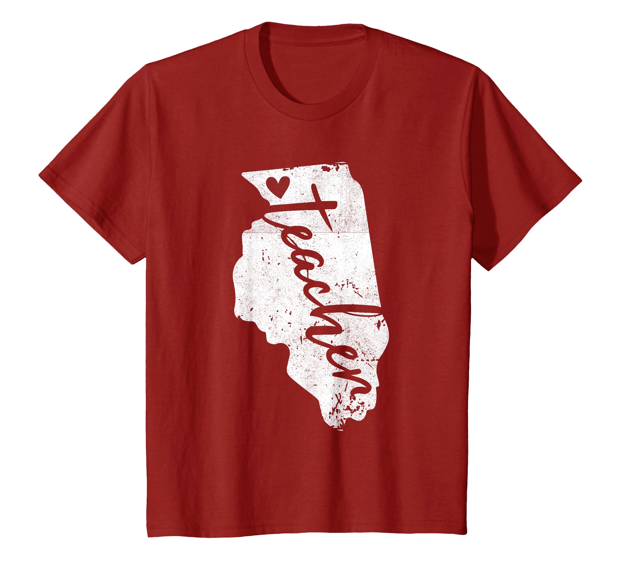 Red Ed Illinois Teacher T Shirts T-Shirt - Casual Everyday Wear Men Women - T-Shirt, Sweatshirt, Hoodie