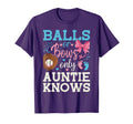 Bolls Or Bows Only Auntie Knows T-Shirt - Casual Everyday Wear Unisex - T-Shirt, Sweatshirt, Hoodie