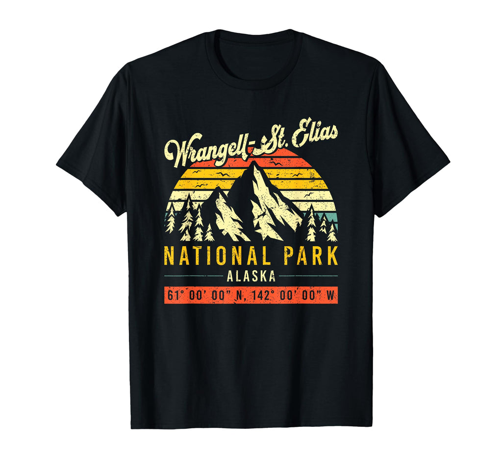 Wrangell St Elias Alaska National Park T-Shirt - Streetwear Style Unisex - T-Shirt, Sweatshirt, Hoodie