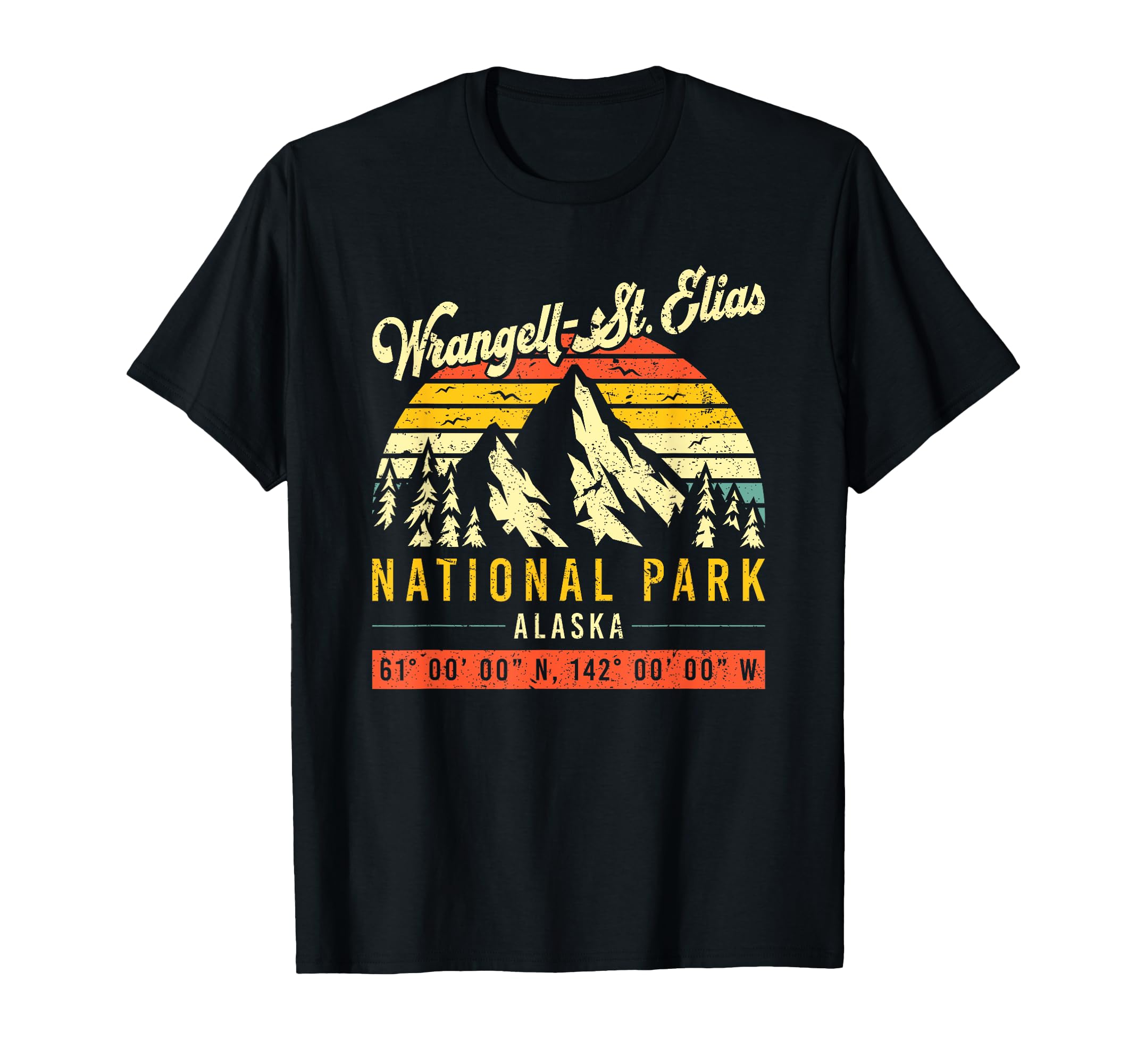 Wrangell St Elias Alaska National Park T-Shirt - Streetwear Style Unisex - T-Shirt, Sweatshirt, Hoodie