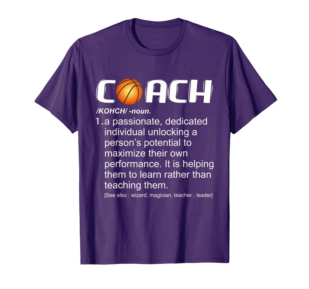 Coach Basketball Coaching Gift T-Shirt - Streetwear Style Unisex - T-Shirt, Sweatshirt, Hoodie