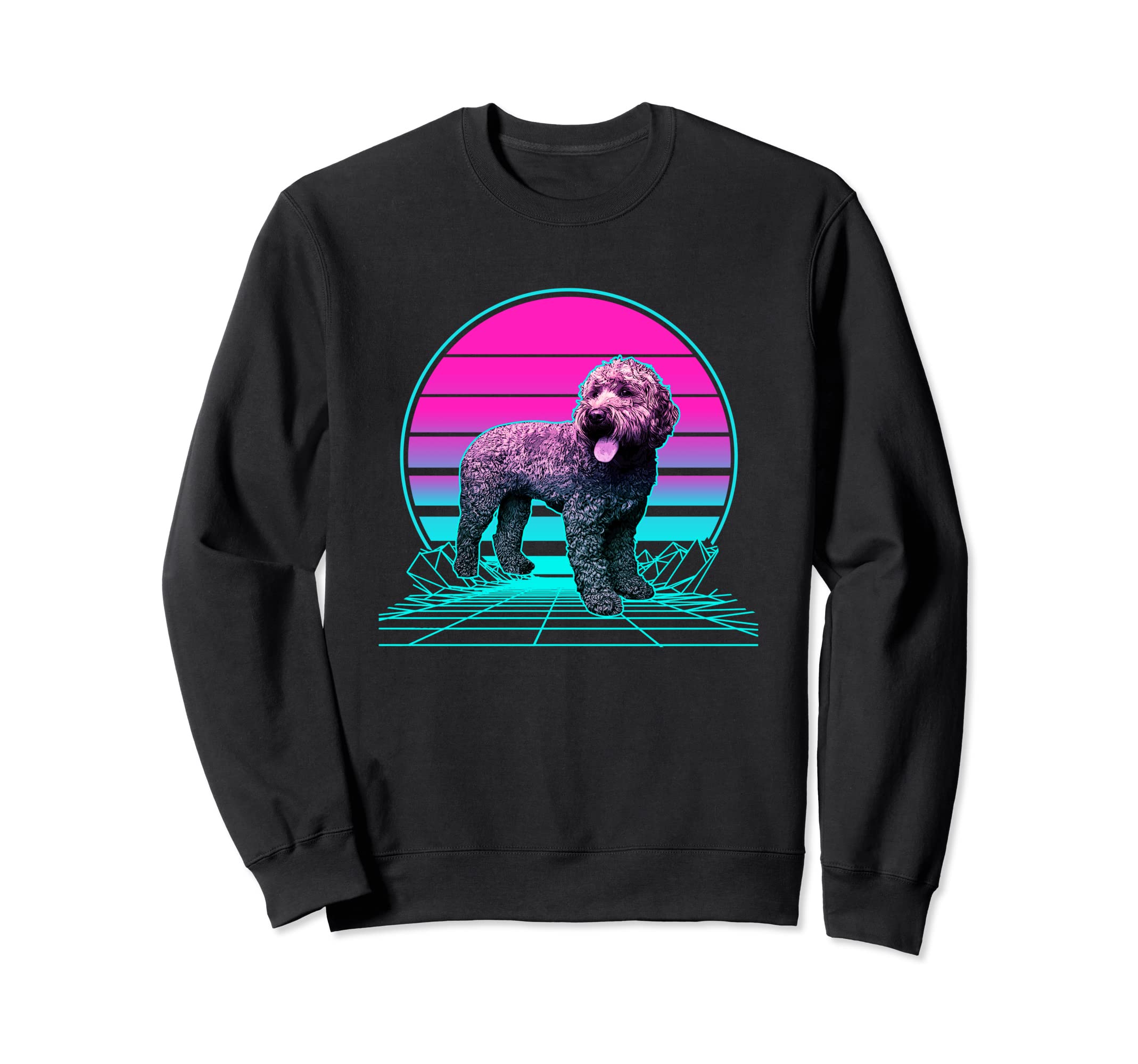 Sunset Cavapoo Sweatshirt - Trendy Graphic Men Women - T-Shirt, Sweatshirt, Hoodie
