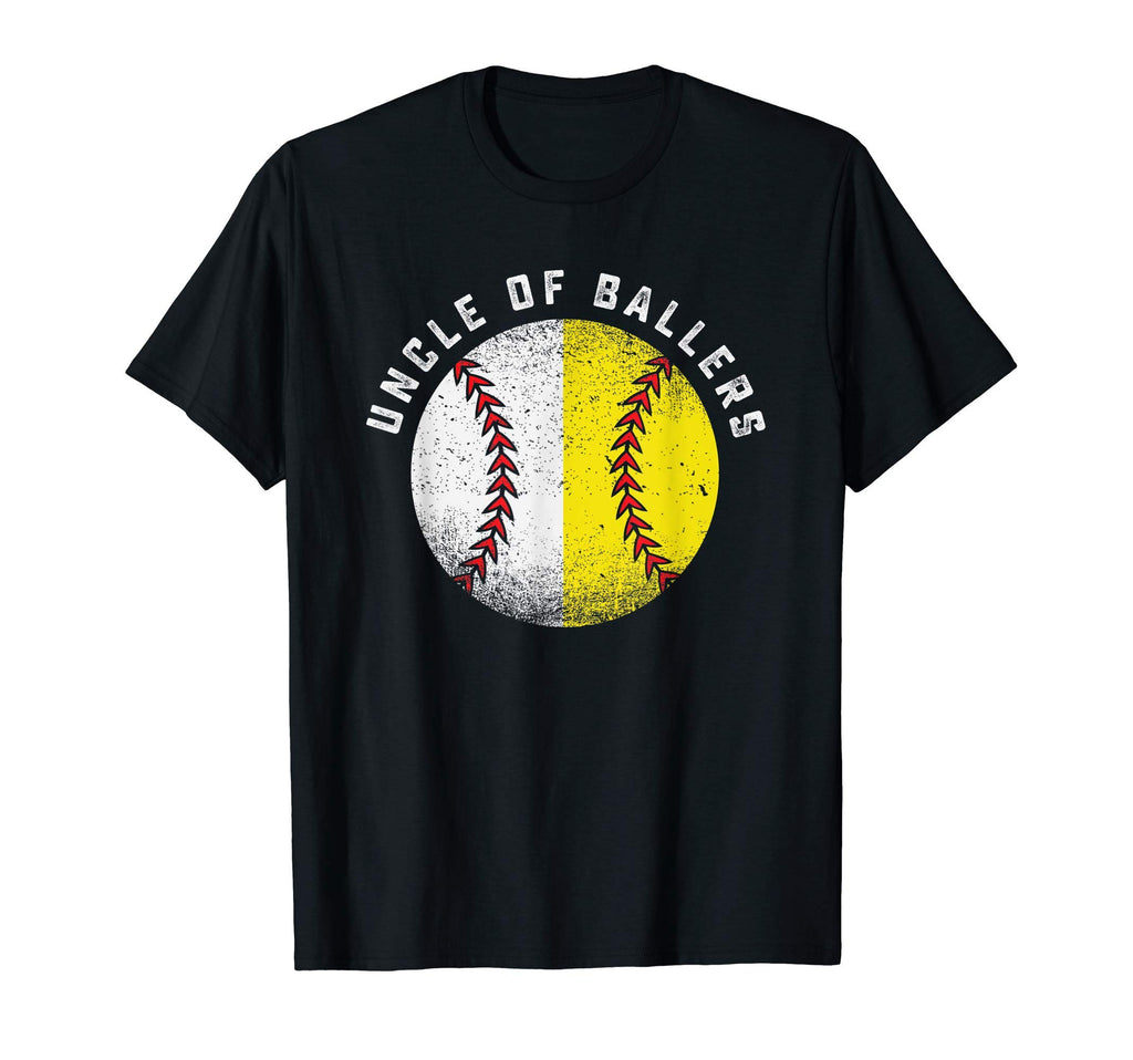 Funny Uncle Gift From Niece Softball T-Shirt - Custom Art Print Men Women - T-Shirt, Sweatshirt, Hoodie