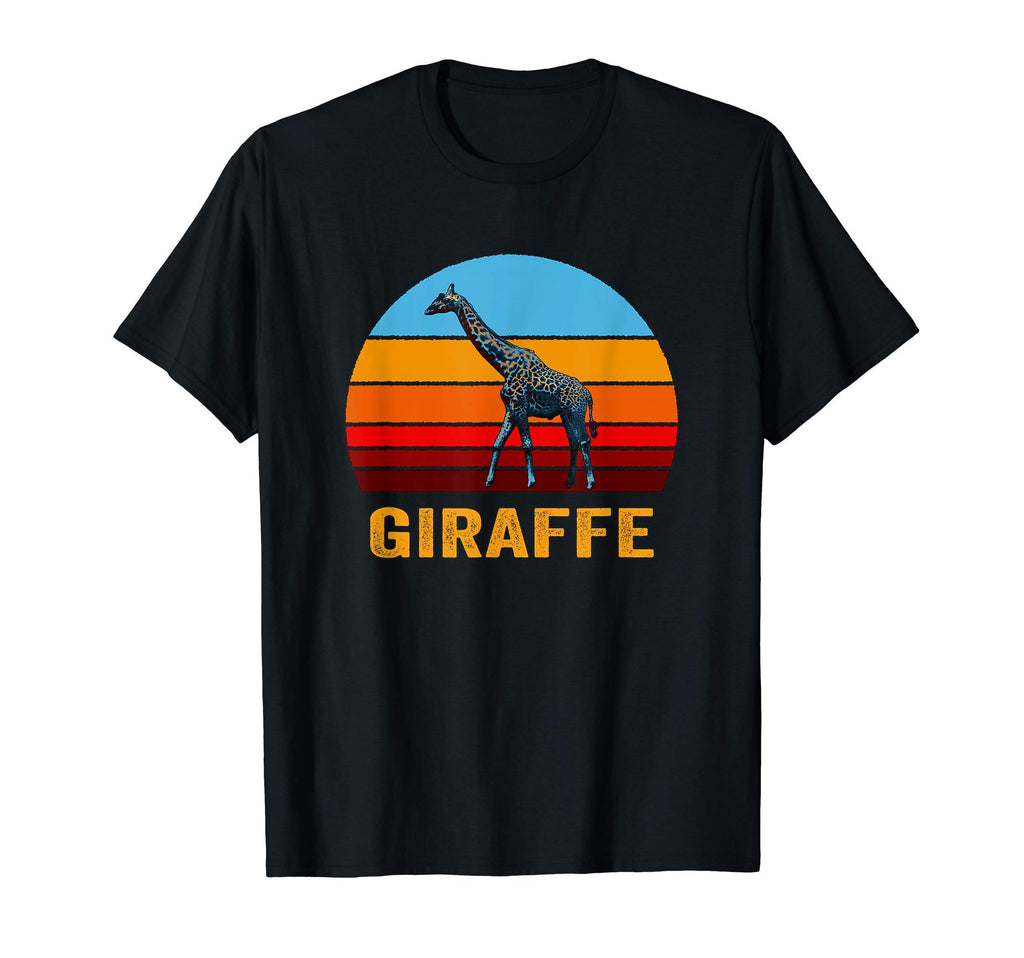Sunset Giraffe T-Shirt - Novelty Apparel Men Women - T-Shirt, Sweatshirt, Hoodie