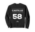 Luis Castillo 58 Mlbpa Cincinnati Sweatshirt - Novelty Apparel Men Women - T-Shirt, Sweatshirt, Hoodie