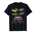 Car American Muscle Cars Novelty Small T-Shirt - Streetwear Style Men Women - T-Shirt, Sweatshirt, Hoodie