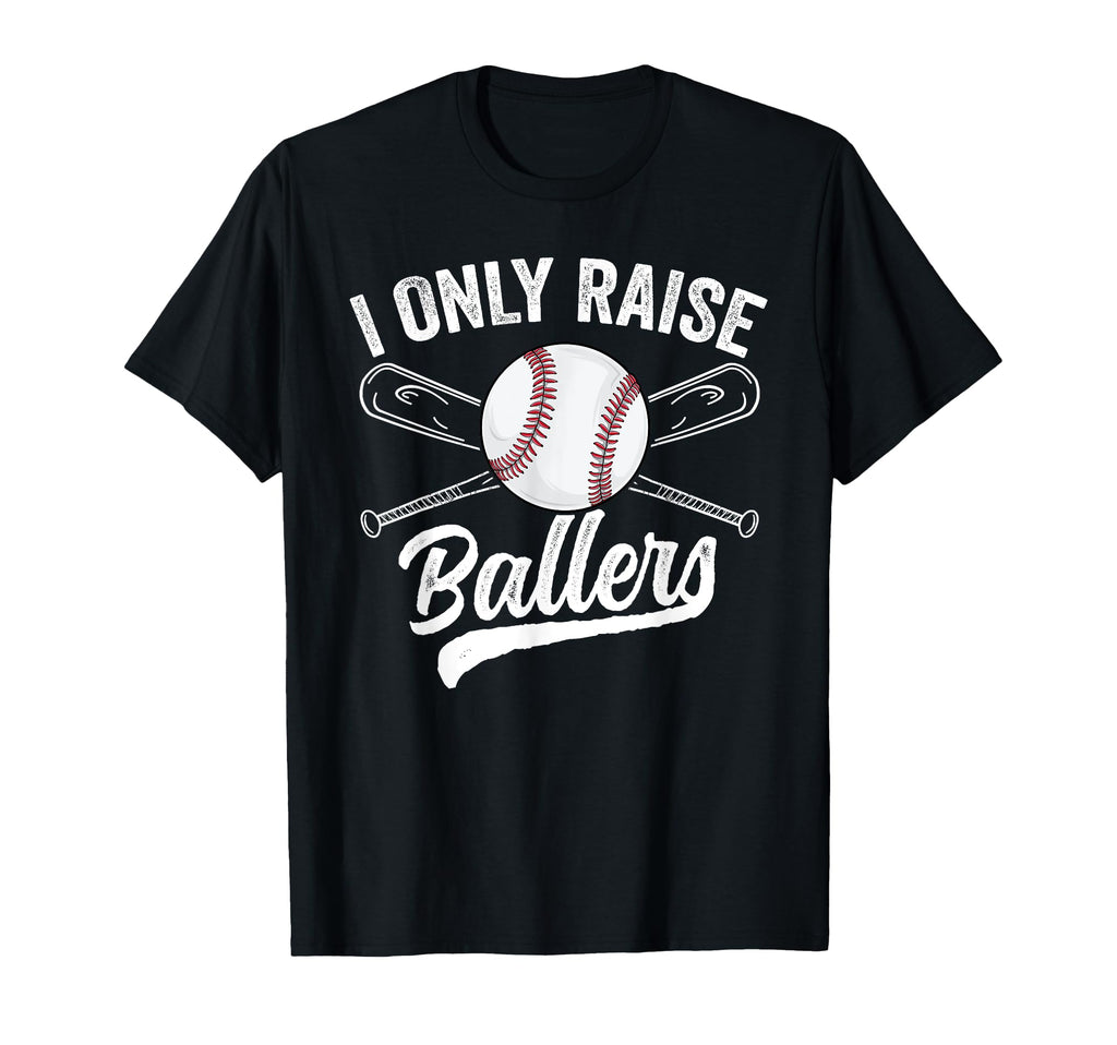 Funny Mom Baseball Family Softball I Only T-Shirt - Unique Graphic Unisex - T-Shirt, Sweatshirt, Hoodie