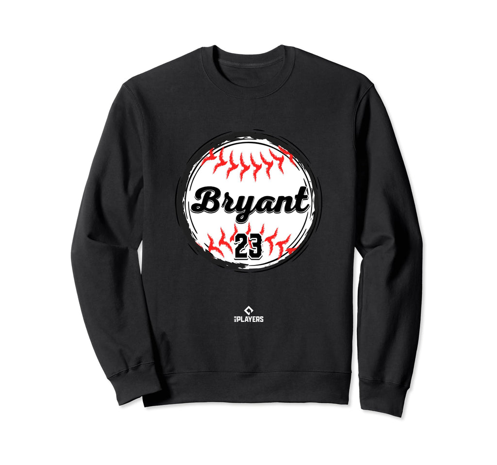 Kris Bryant Baseball Mlbpa San Sweatshirt - Custom Art Print Men Women - T-Shirt, Sweatshirt, Hoodie