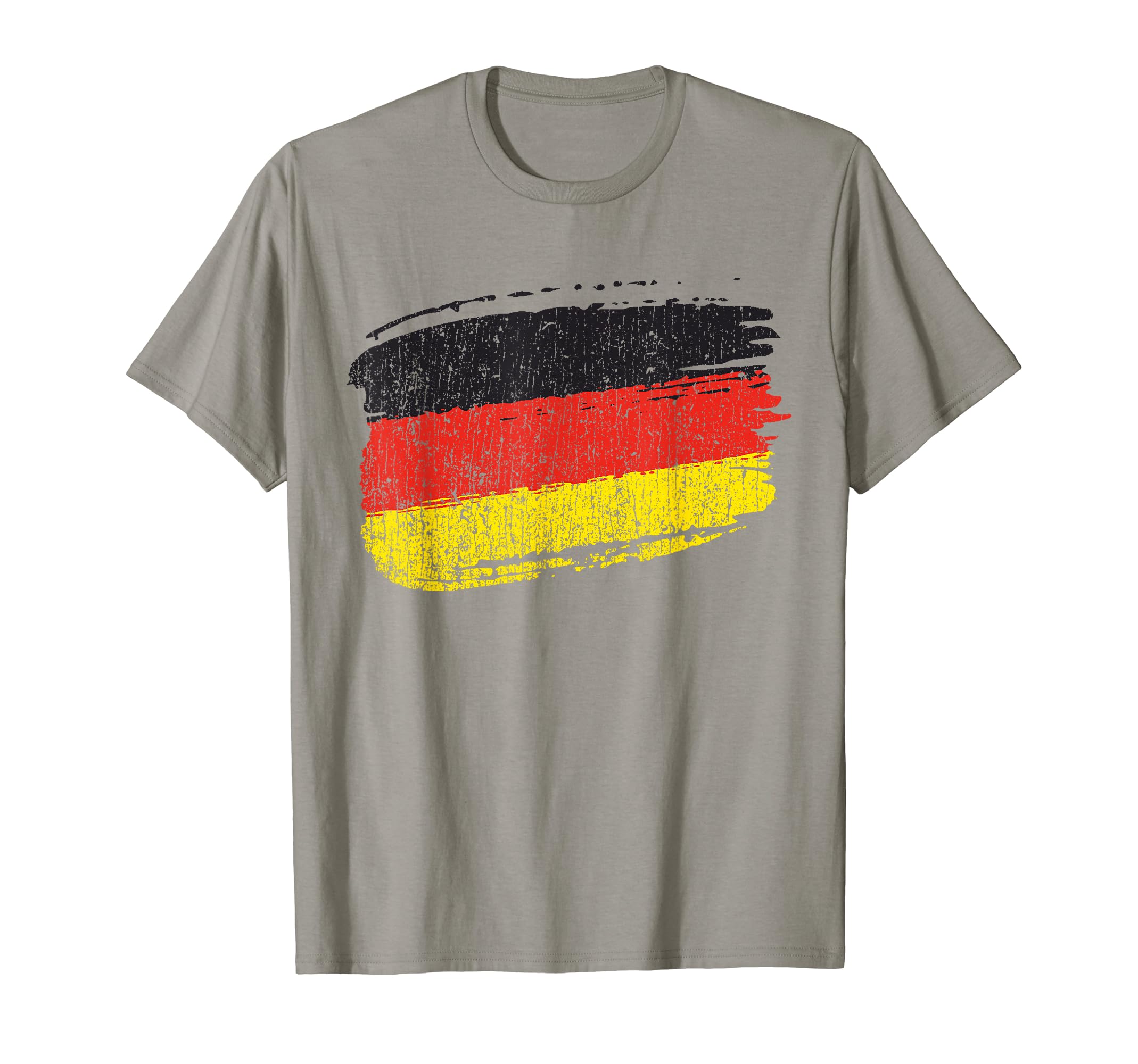 German Flag Distressed Paint T-Shirt - Unique Graphic Unisex - T-Shirt, Sweatshirt, Hoodie