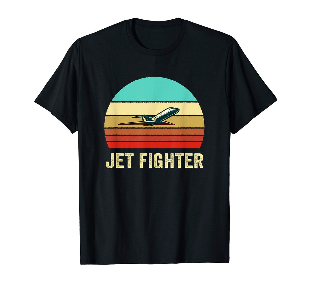 Sunset Jet Fighter T-Shirt - Trendy Graphic for Adults - T-Shirt, Sweatshirt, Hoodie