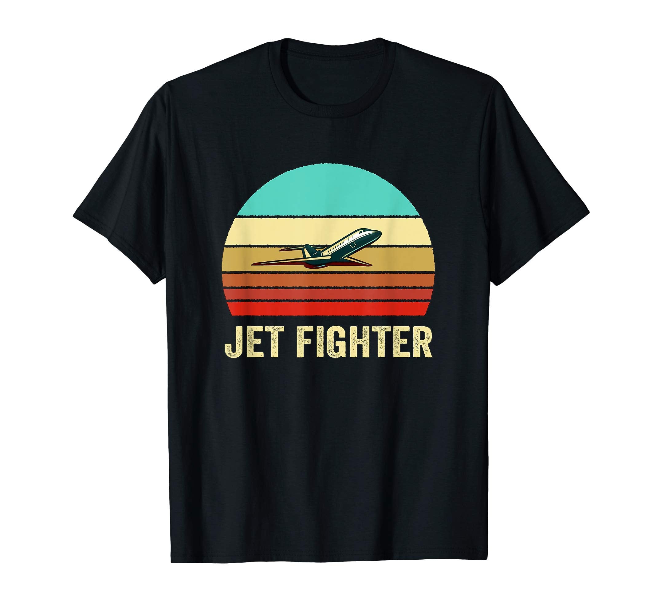 Sunset Jet Fighter T-Shirt - Trendy Graphic for Adults - T-Shirt, Sweatshirt, Hoodie