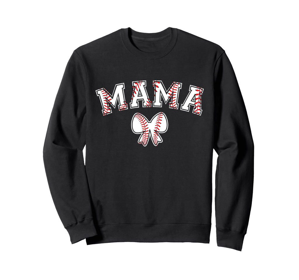 Baseball Mama Sports Player Sweatshirt - Novelty Apparel Men Women - T-Shirt, Sweatshirt, Hoodie