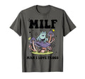 Funny Milf I Love Frogs Frog Lovers T-Shirt - Graphic Print for Adults - T-Shirt, Sweatshirt, Hoodie