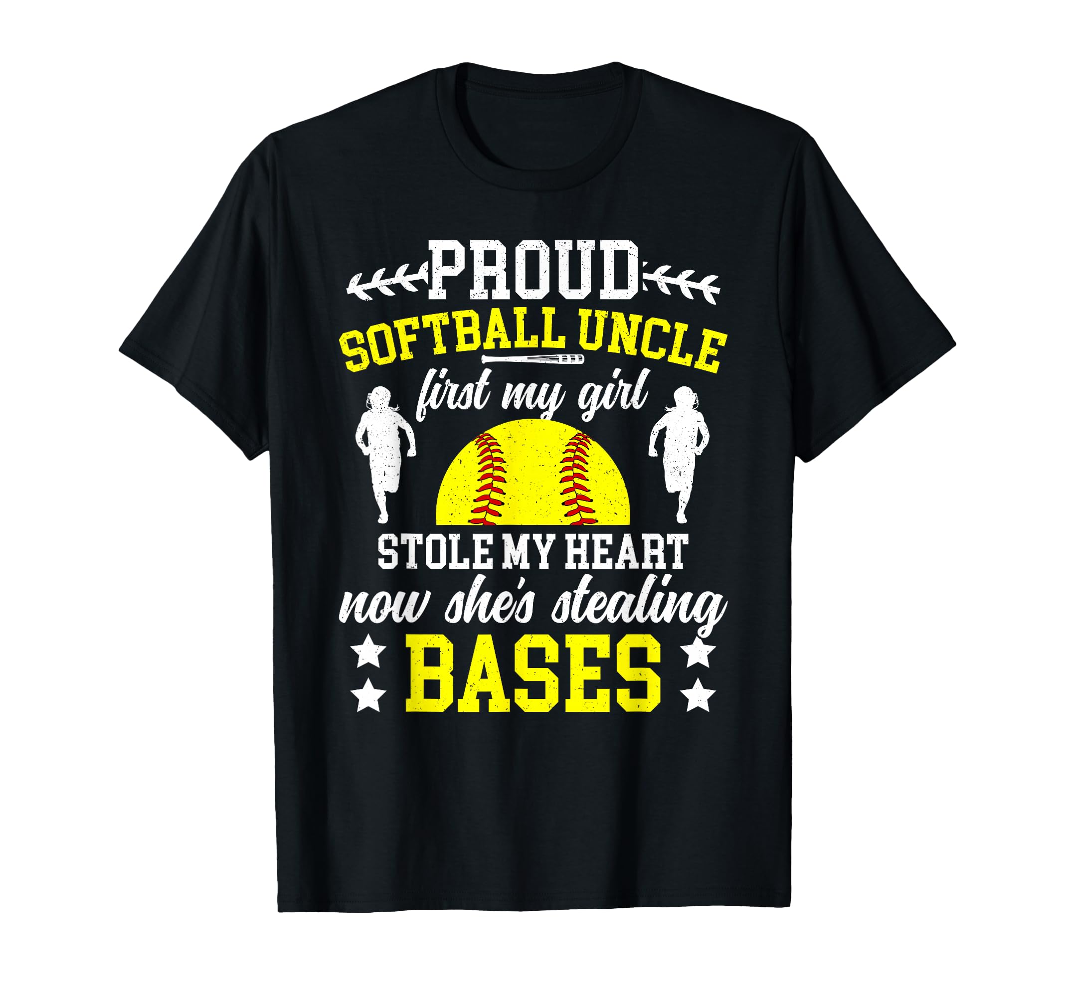 Proud Softball Uncle Softball T-Shirt - Aesthetic Graphic for Adults - T-Shirt, Sweatshirt, Hoodie