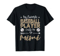 My Favorite Baseball Player Calls Me T-Shirt - Custom Art Print for Adults - T-Shirt, Sweatshirt, Hoodie