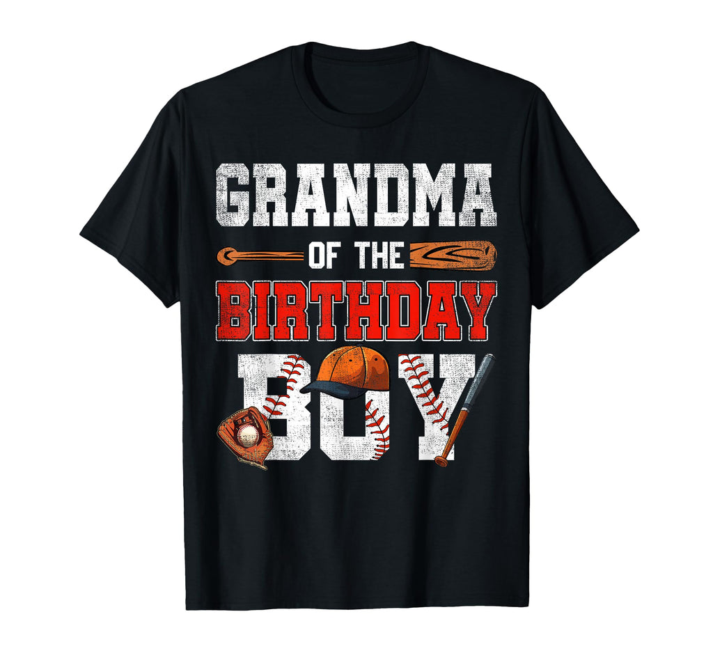 Grandma Birthday Baseball Bday Family T-Shirt - Novelty Apparel Men Women - T-Shirt, Sweatshirt, Hoodie