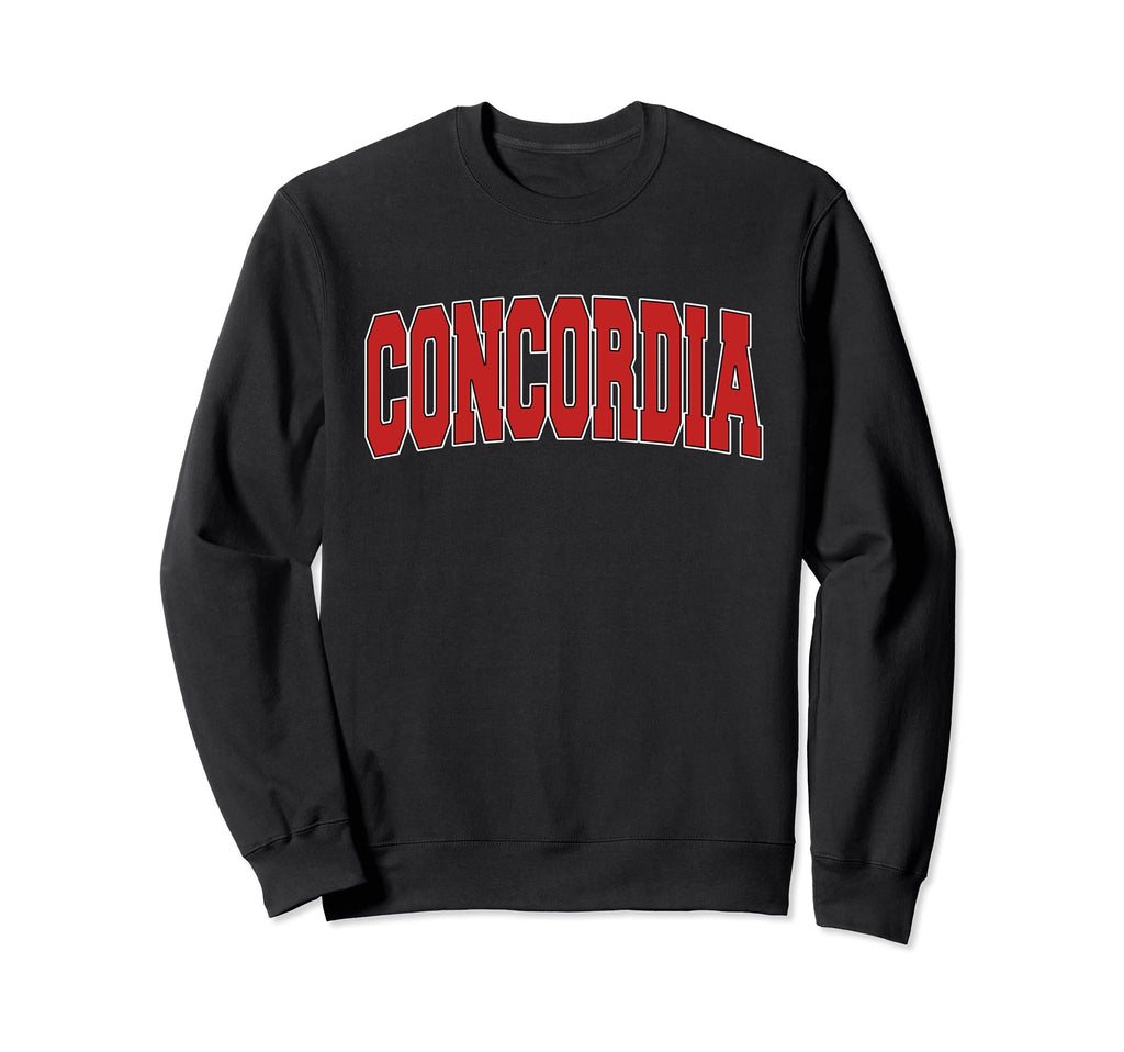 Concordia Ks Kansas Varsity Usa Sweatshirt - Aesthetic Graphic for Adults - T-Shirt, Sweatshirt, Hoodie