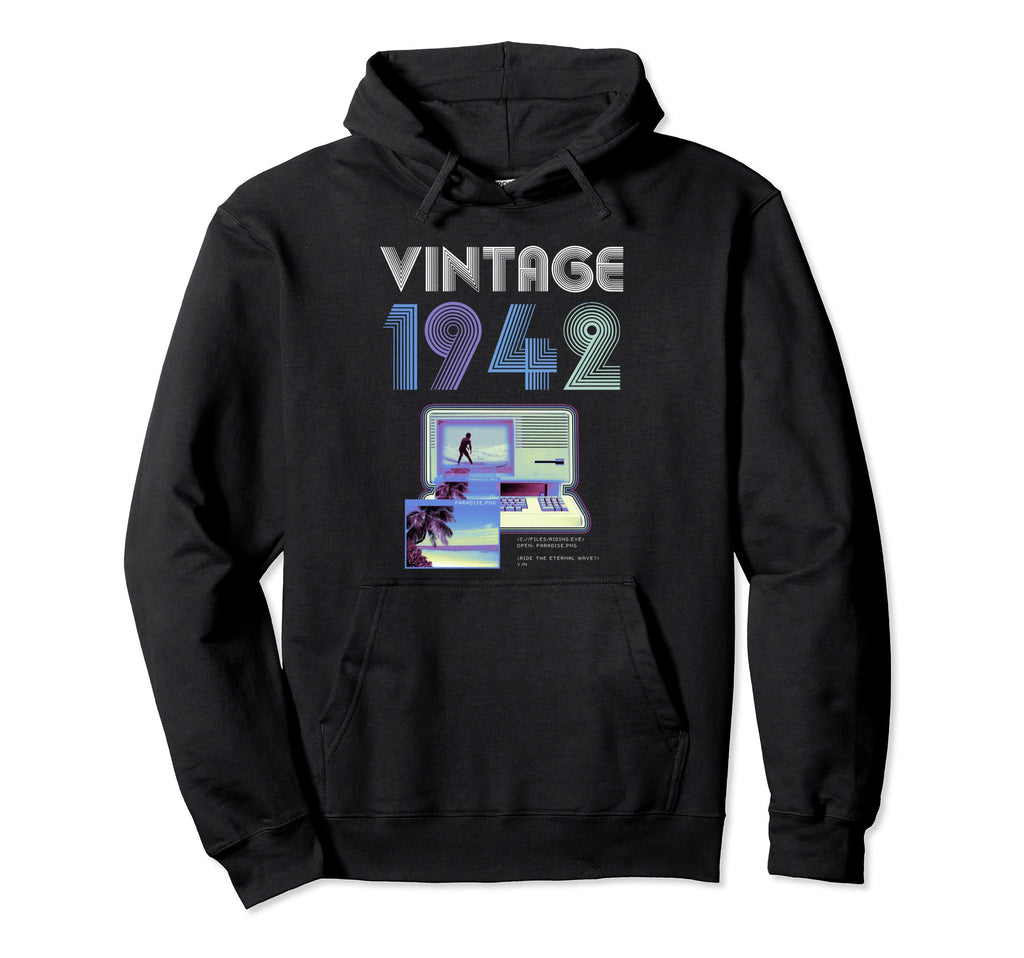 Vaporwave Aesthetic Grunge Gaming Hoodie - Fun Novelty Design Men Women - T-Shirt, Sweatshirt, Hoodie