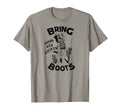 Bring Your Ass Kickin Boots Pinup T-Shirt - Trendy Graphic Men Women - T-Shirt, Sweatshirt, Hoodie