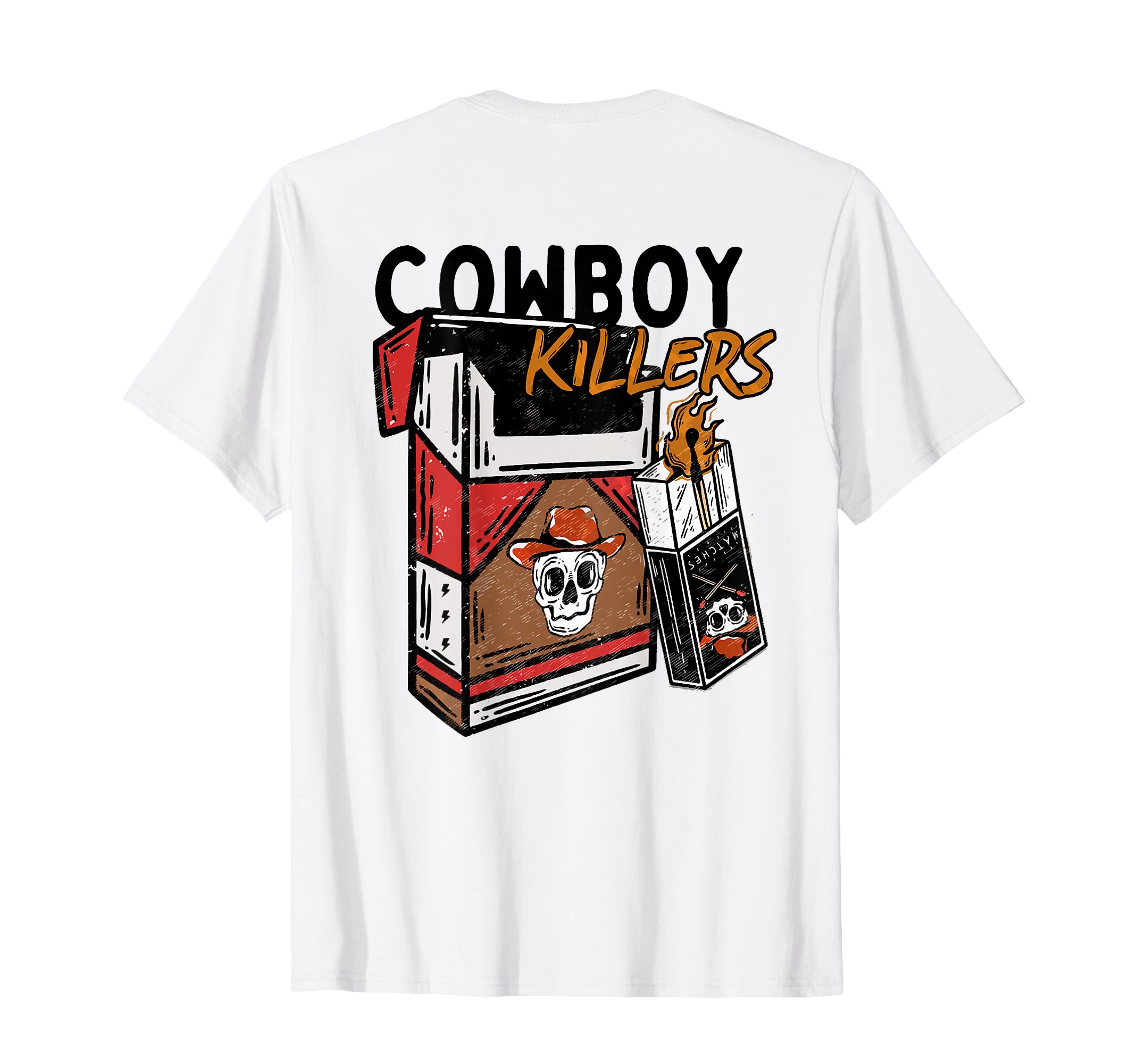 Cowboy Killers Funny Skeleton T-Shirt - Custom Art Print for Adults - T-Shirt, Sweatshirt, Hoodie