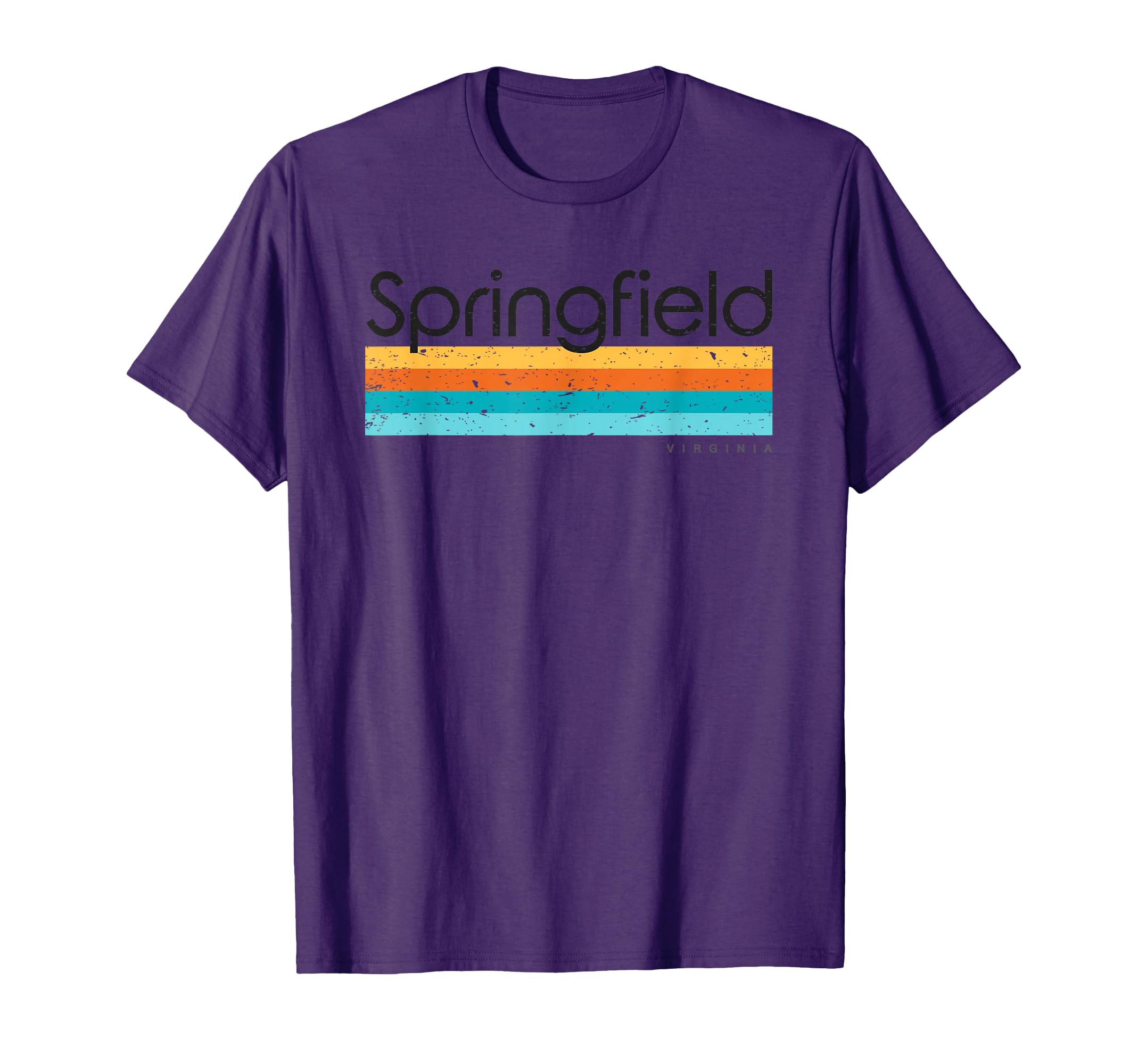 Springfield Virginia Va T-Shirt - Aesthetic Graphic for Adults - T-Shirt, Sweatshirt, Hoodie
