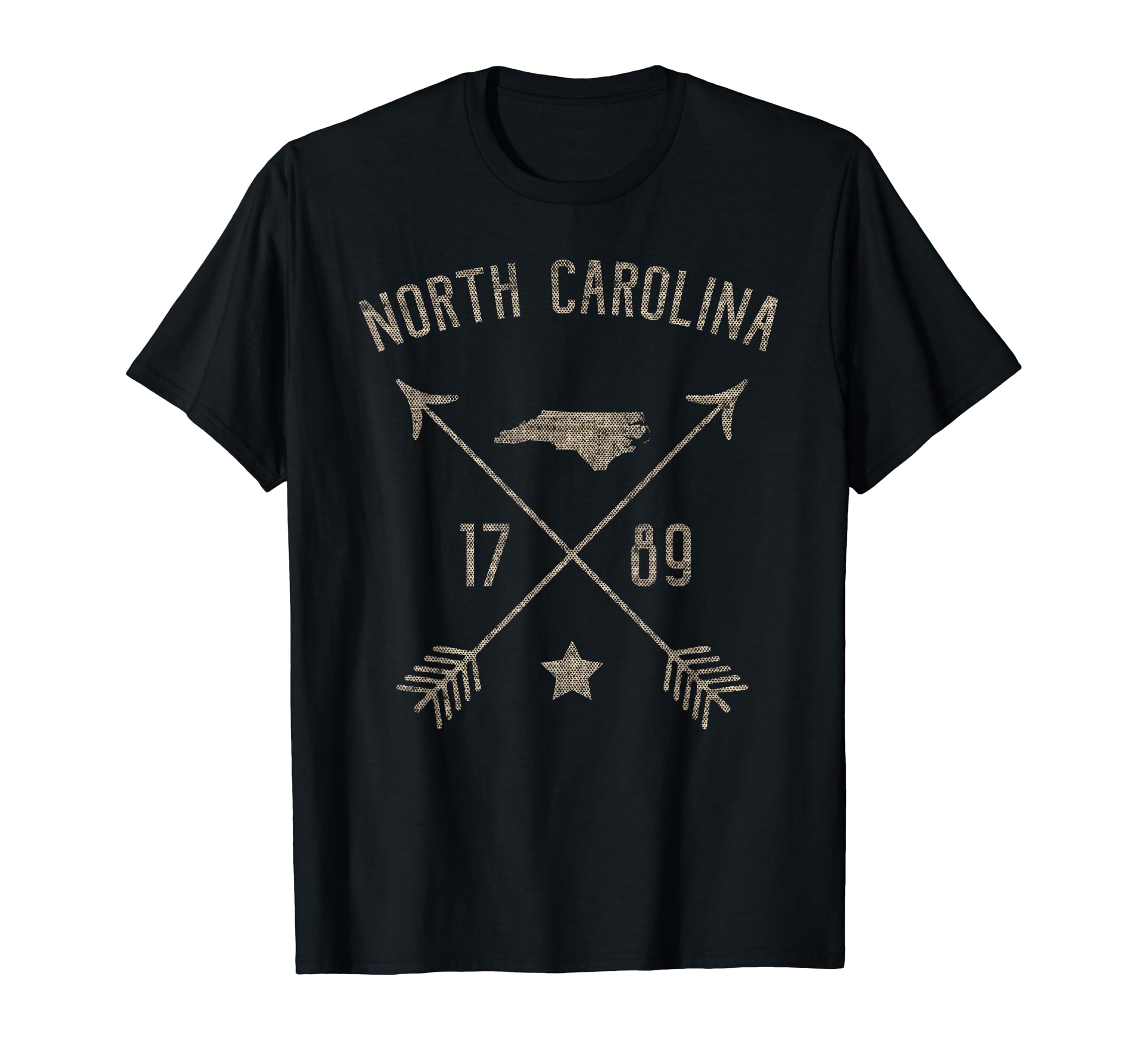 North Carolina Distressed Home T-Shirt - Casual Everyday Wear for Adults - T-Shirt, Sweatshirt, Hoodie
