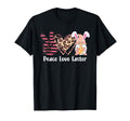 Easter Day Peace Love Easter T-Shirt - Streetwear Style Men Women - T-Shirt, Sweatshirt, Hoodie