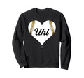 Baseball Heart Cooper Uhl Sweatshirt - Fun Novelty Design for Adults - T-Shirt, Sweatshirt, Hoodie