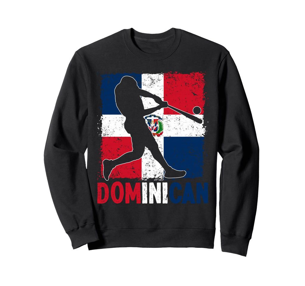 Dominican Baseball Player Dominica Sweatshirt - Custom Art Print Men Women - T-Shirt, Sweatshirt, Hoodie