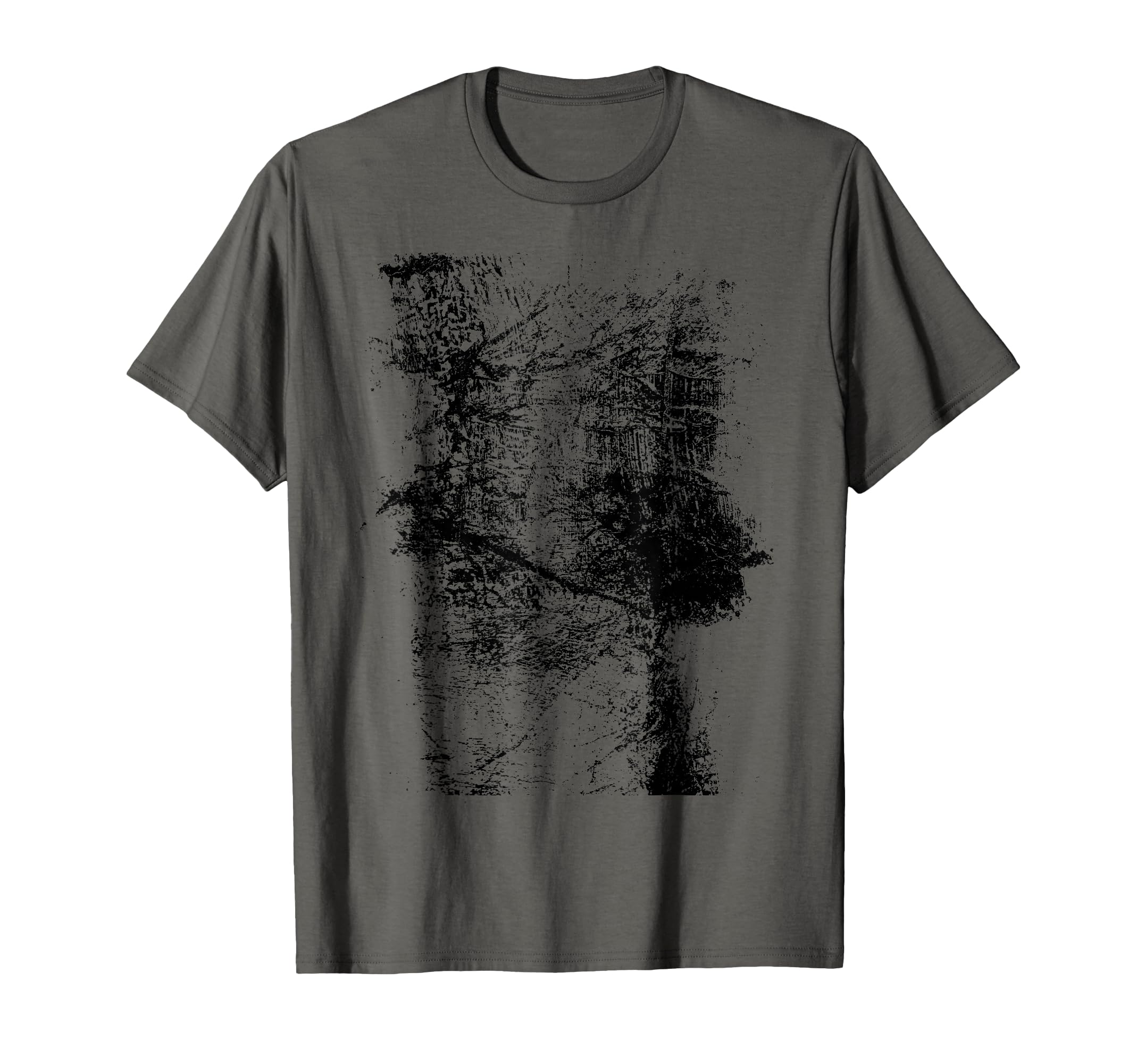 Black Grunge Distressed Trendy T-Shirt - Streetwear Style for Adults - T-Shirt, Sweatshirt, Hoodie