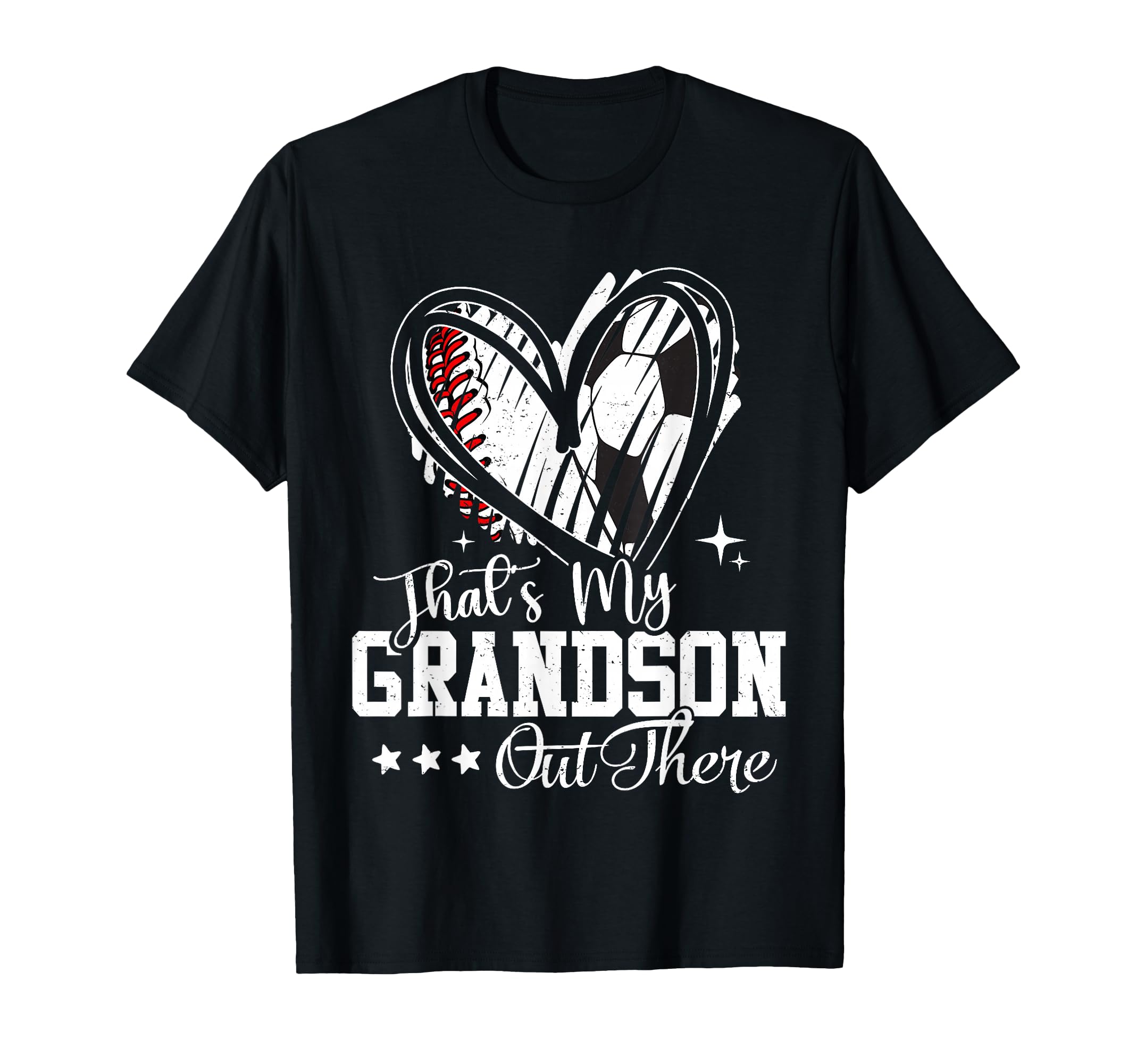 Thats My Grandson Out There Baseball T-Shirt - Novelty Apparel Men Women - T-Shirt, Sweatshirt, Hoodie