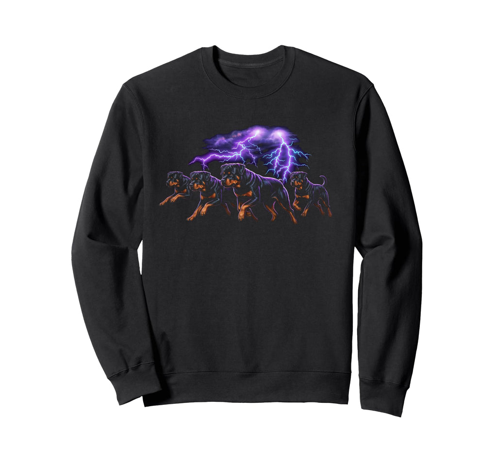 Rottweiler 90S Dog Lover Rottweiler Owner Sweatshirt - Graphic Print Unisex - T-Shirt, Sweatshirt, Hoodie