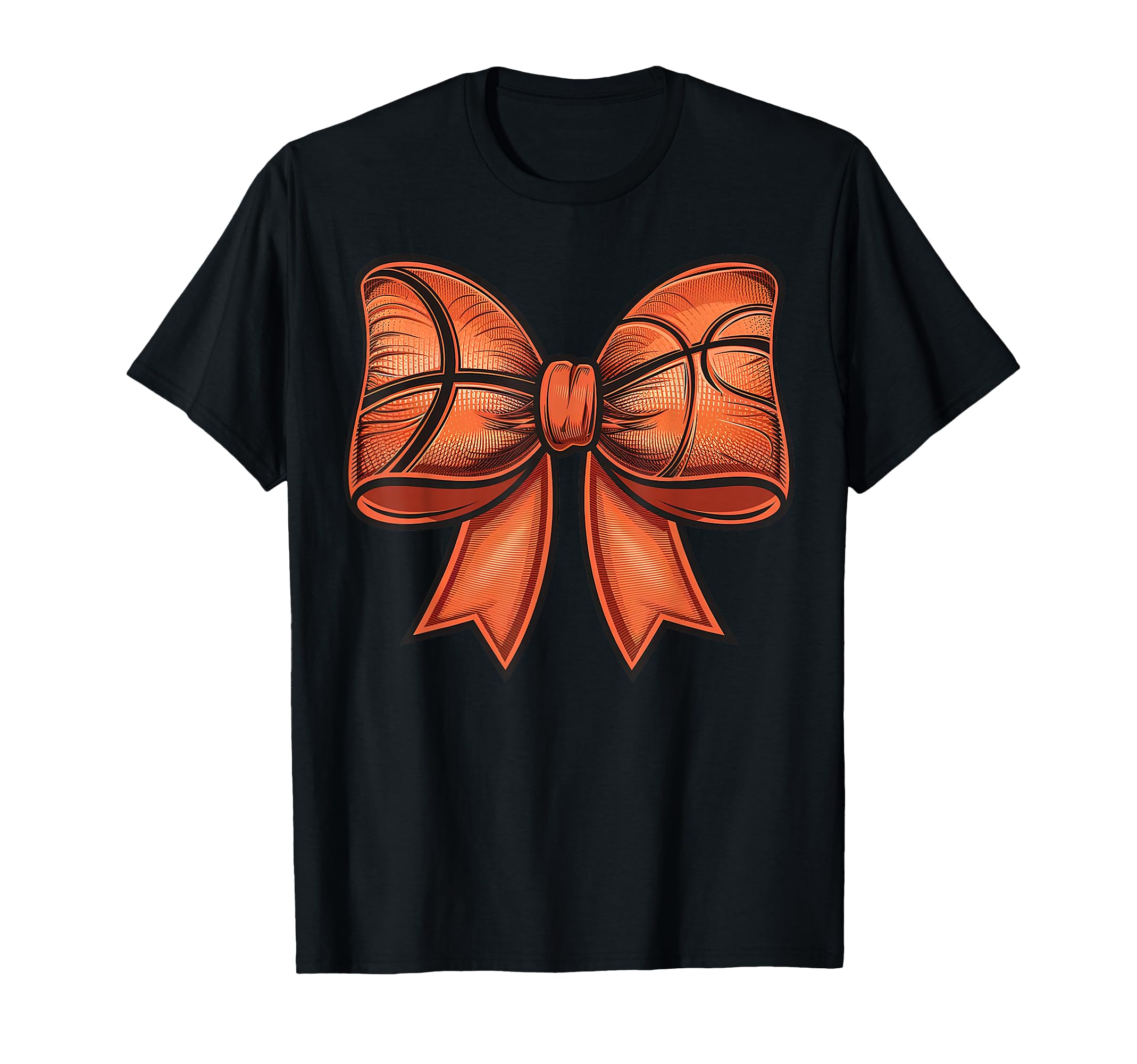 Basketball Mama Coquette Bow Game Day T-Shirt - Trendy Graphic for Adults - T-Shirt, Sweatshirt, Hoodie