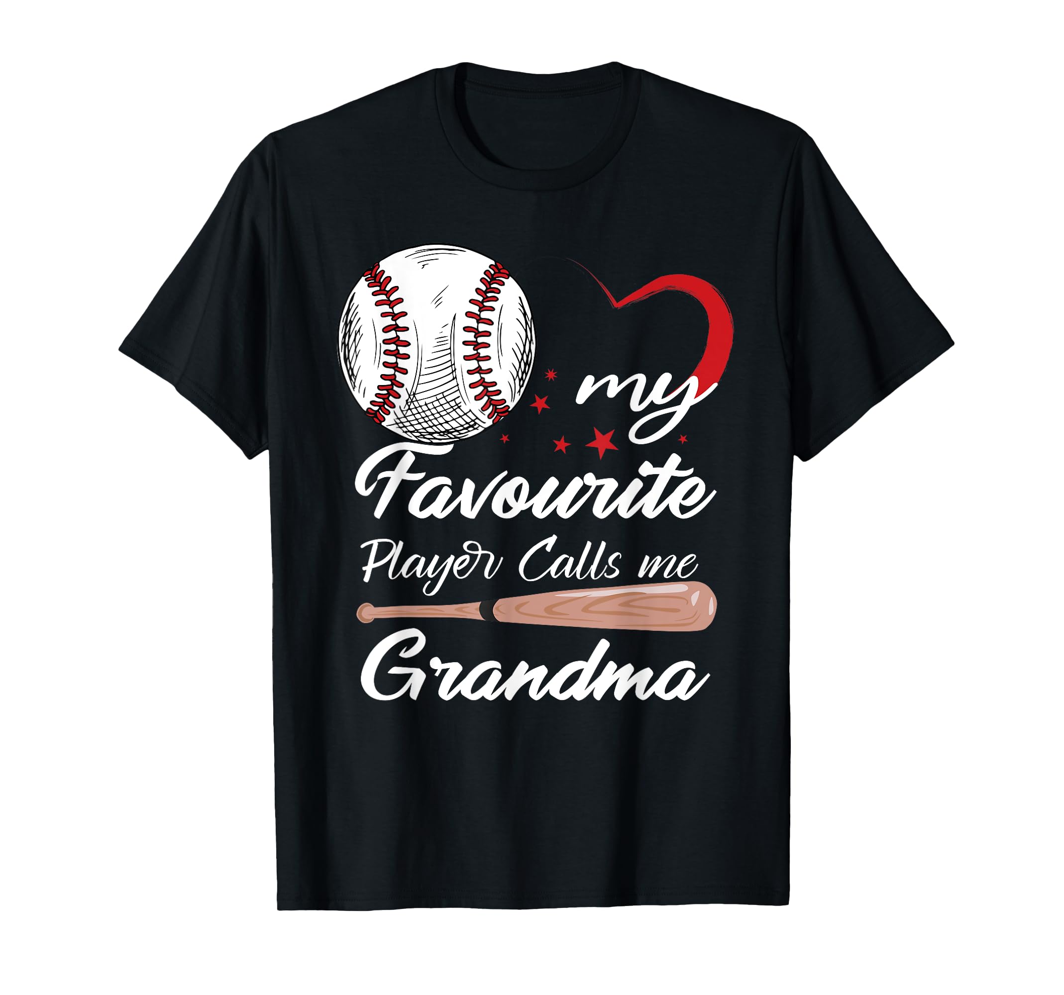 My Favorite Player Calls Me Grandma T-Shirt - Novelty Apparel Men Women - T-Shirt, Sweatshirt, Hoodie
