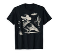 Pigeon Cowboy Hat Western Country Ufo T-Shirt - Custom Art Print Unisex - T-Shirt, Sweatshirt, Hoodie