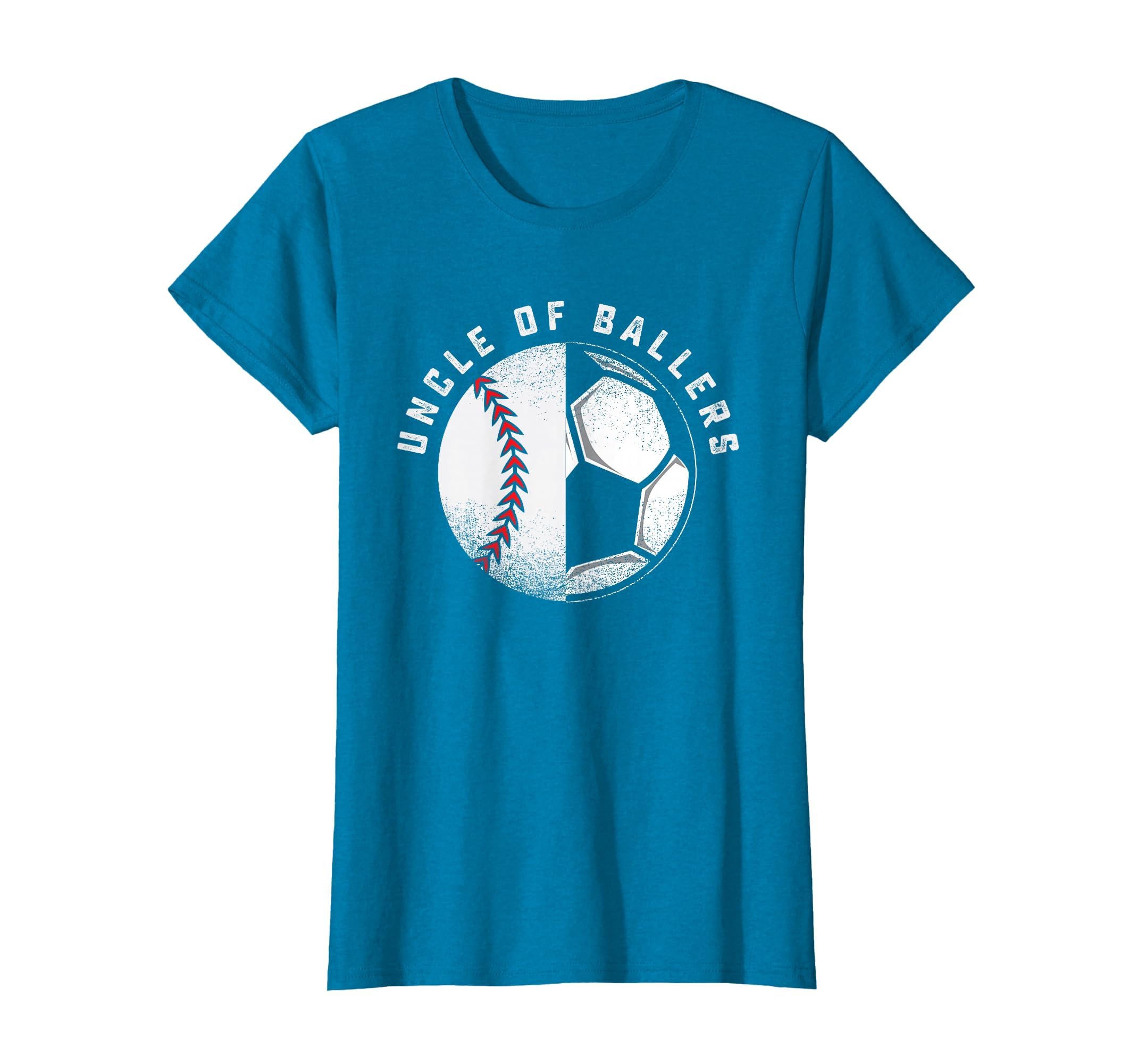 Uncle Ballers Nephew Baseball Niece T-Shirt - Trendy Graphic Men Women - T-Shirt, Sweatshirt, Hoodie
