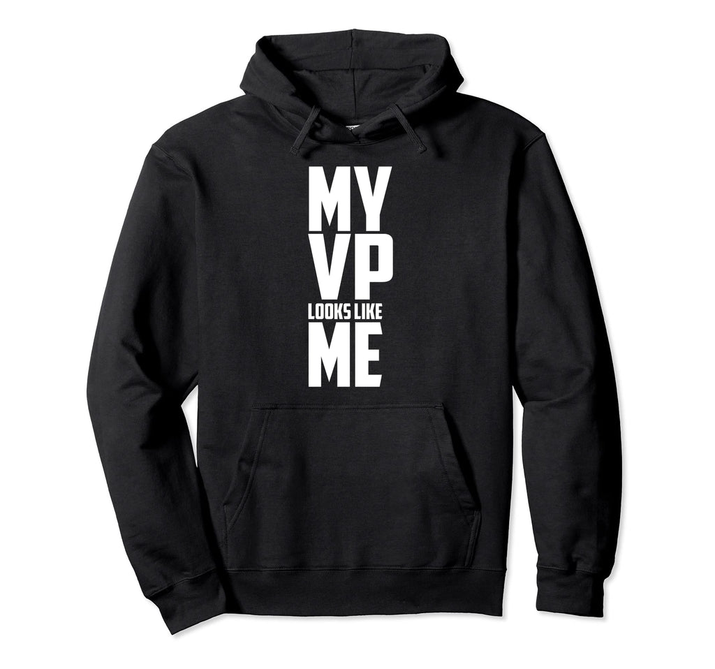 My Vp Looks Like Me Distressed Hoodie - Graphic Print Unisex - T-Shirt, Sweatshirt, Hoodie