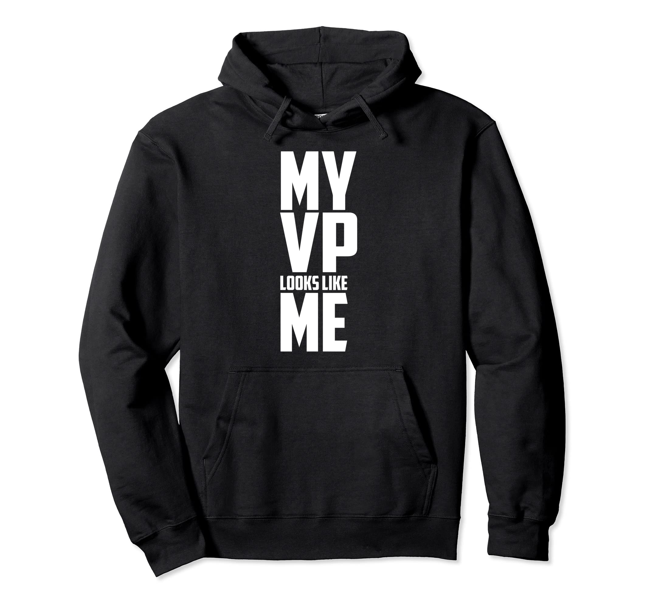 My Vp Looks Like Me Distressed Hoodie - Graphic Print Unisex - T-Shirt, Sweatshirt, Hoodie