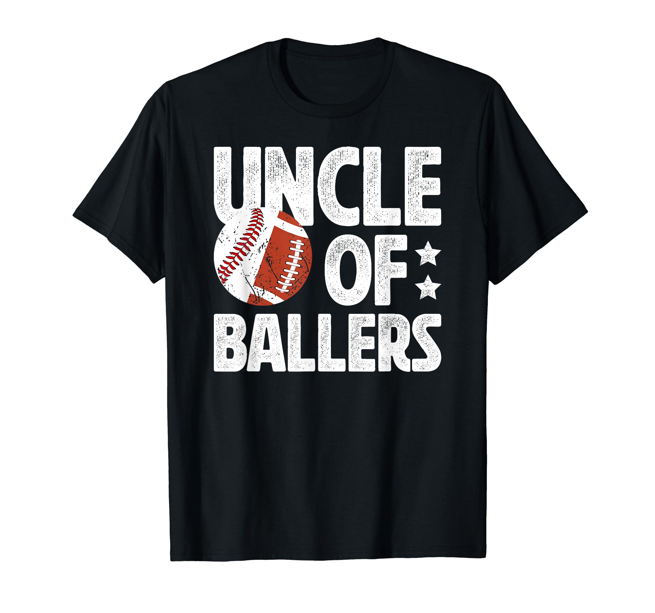 Uncle Ballers Proud Baseball T-Shirt - Casual Everyday Wear Men Women - T-Shirt, Sweatshirt, Hoodie