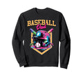 Baseball Dad Tie Dye Baseball Drip Sweatshirt - Streetwear Style Men Women - T-Shirt, Sweatshirt, Hoodie