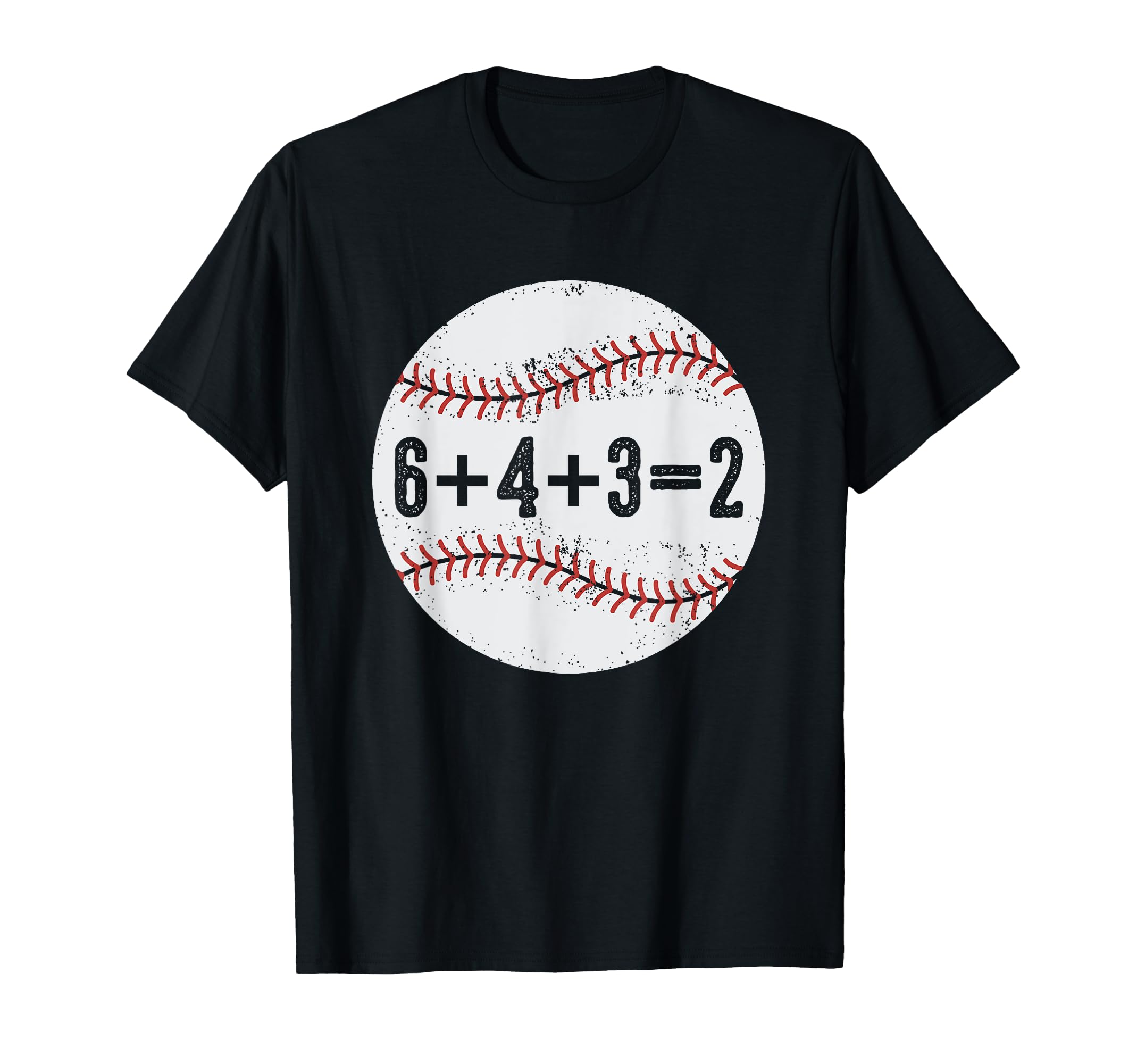 Funny 6 4 3 2 Double Play Baseball Gift T-Shirt - Novelty Apparel Unisex - T-Shirt, Sweatshirt, Hoodie