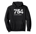 754 Made Fort Lauderdale Distressed Hoodie - Minimalist Print Men Women - T-Shirt, Sweatshirt, Hoodie