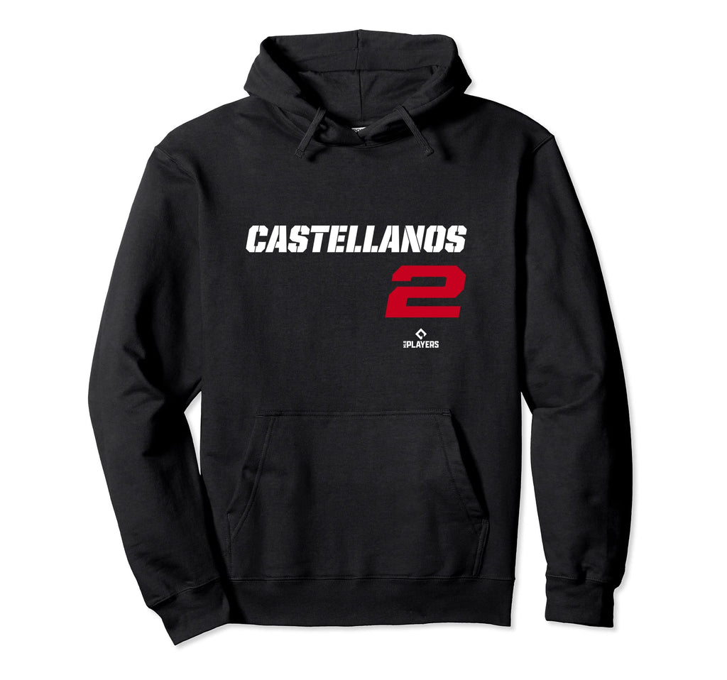 Nick Castellanos Mlbpa Cincinnati Hoodie - Minimalist Print for Adults - T-Shirt, Sweatshirt, Hoodie